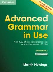 ADVANCED GRAMMAR IN USE BOOK WITH ANSWERS 3RD EDITION | 9781107697386 | HEWINGS, MARTIN | Llibreria Online de Tremp