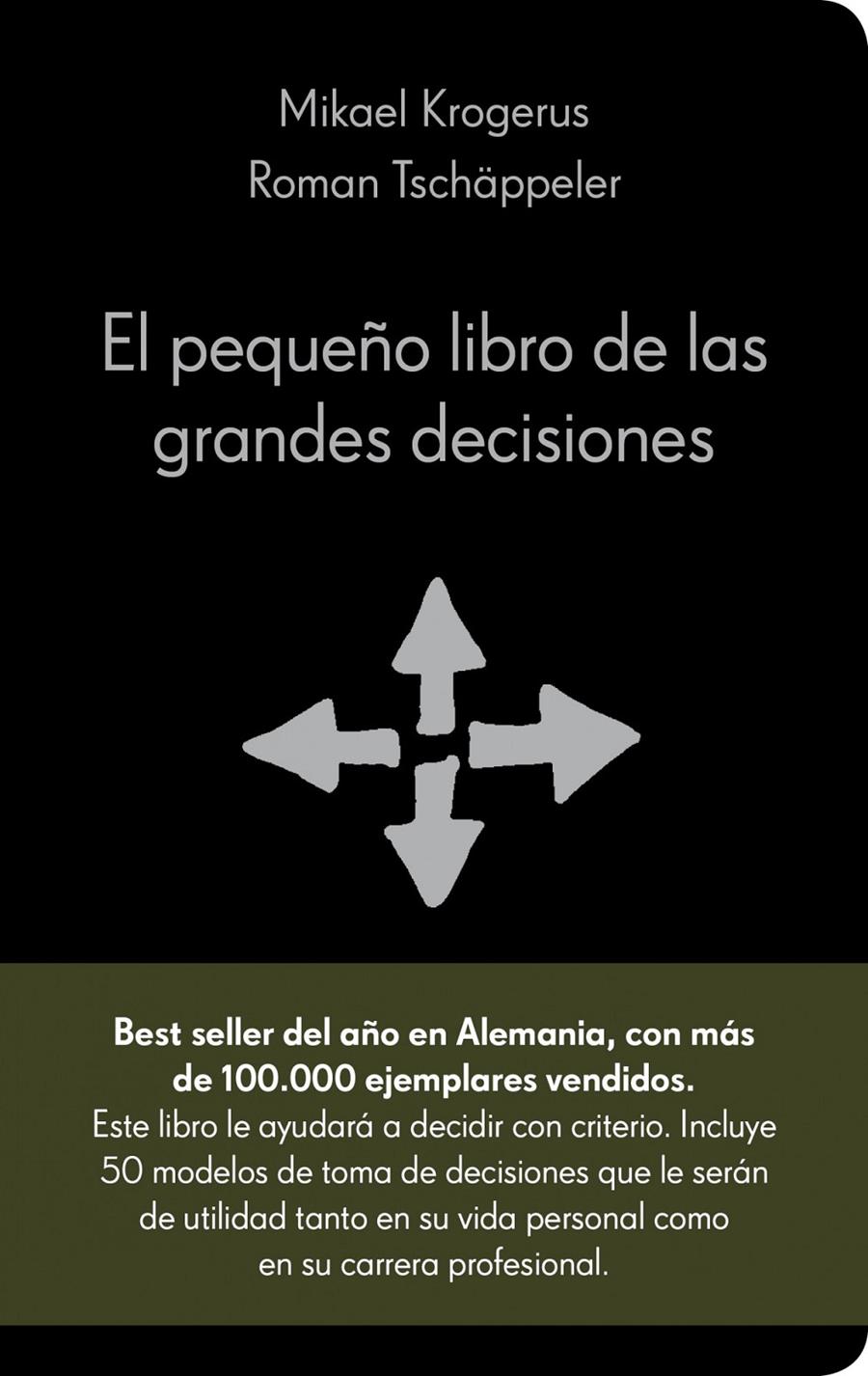 PEQUEÑO LIBRO DE LAS GRANDES DECISIONES, EL | 9788415320036 | MIKAEL KROGERUS/ROMAN TSCHÄPPELER | Llibreria Online de Tremp