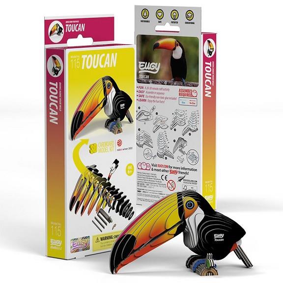 FIGURA 3D CARTRÓ TOUCAN | 9421036940367 | Llibreria Online de Tremp