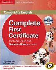 COMPLETE FIRTS CERTIFICATE. STUDENT'S BOOK WITH ANSWERS | 9788483237229 | VV.AA | Llibreria Online de Tremp