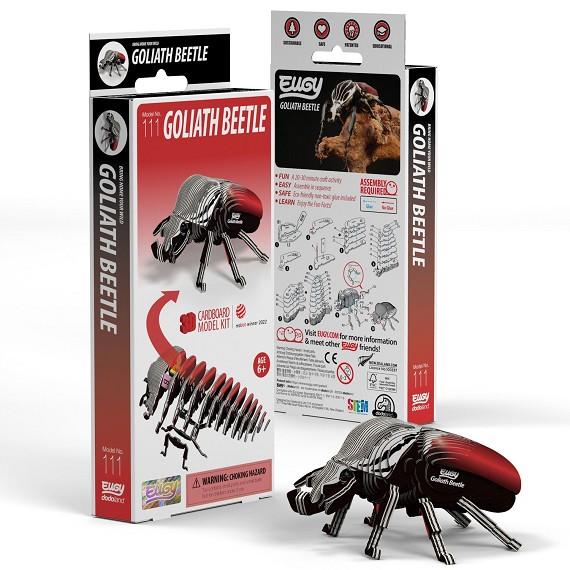 FIGURA 3D CARTRÓ GOLIATH BEETLE | 9421036940329 | Llibreria Online de Tremp