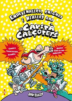 ENDEVINALLES,ENIGMES I RIALLES AMB EL CAPITA CALÇOTETS | 9788466143226 | PILKEY, DAV | Llibreria Online de Tremp