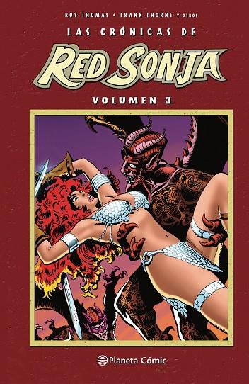 CRÓNICAS DE RED SONJA Nº 03/04 | 9788413410548 | THOMAS, ROY/THORNE, FRANK | Llibreria Online de Tremp