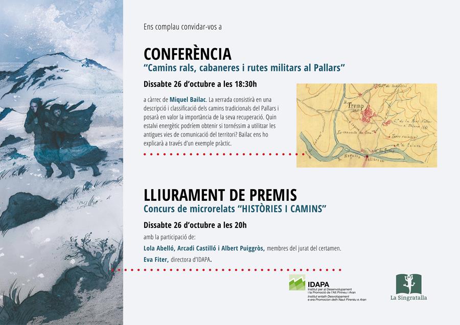 "CAMINS RALS, CABANERES I RUTES MILITARS AL PALLARS" a càrrec de MIQUEL BAILAC. - Llibreria Online de Tremp