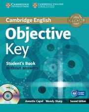 OBJECTIVE KEY STUDENT'S BOOK WITHOUT ANSWERS WITH CD-ROM 2ND EDITION | 9781107662827 | CAPEL, ANNETTE/SHARP, WENDY | Llibreria Online de Tremp