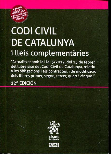 CODI CIVIL DE CATALUNYA | 9788491693321 | SOLÉ RESINA, JUDITH | Llibreria Online de Tremp