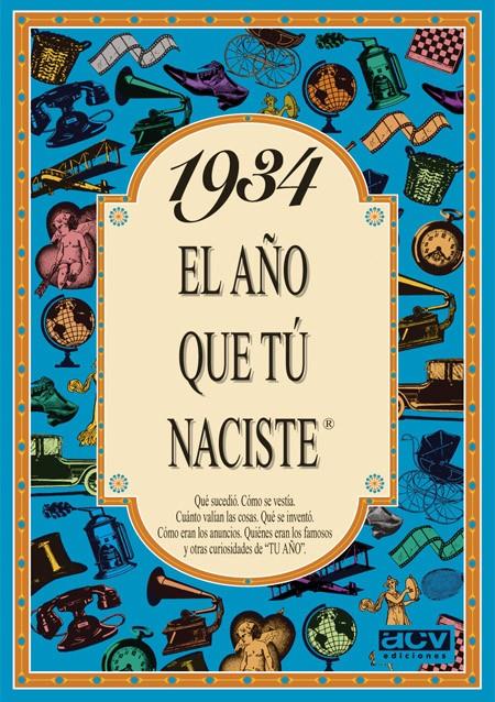 1934. EL AÑO QUE TU NACISTE | 9788488907714 | COLLADO BASCOMPTE, ROSA | Llibreria Online de Tremp