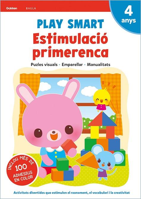 PLAY SMART 4 ANYS. QUADERN 3.ESTIMULACIÓ PRIMERENCA | 9788447944156 | Llibreria Online de Tremp