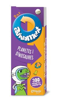 AVIVAMENT 2 EN 1 - PLANETES I DINOSAURES | 9789876375870 | ELS EDITORS DE CATAPULTA | Llibreria Online de Tremp