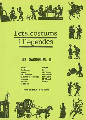 FETS COSTUMS I LLEGENDES. LES GARRIGUES II | 9788486387327 | BELLMUNT FIGUERAS, JOAN | Llibreria Online de Tremp