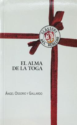 ALMA DE LA TOGA, EL | 9788429014976 | OSSORIO Y GALLARDO, ÁNGEL | Llibreria Online de Tremp